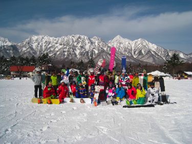 スノーボードの参加者